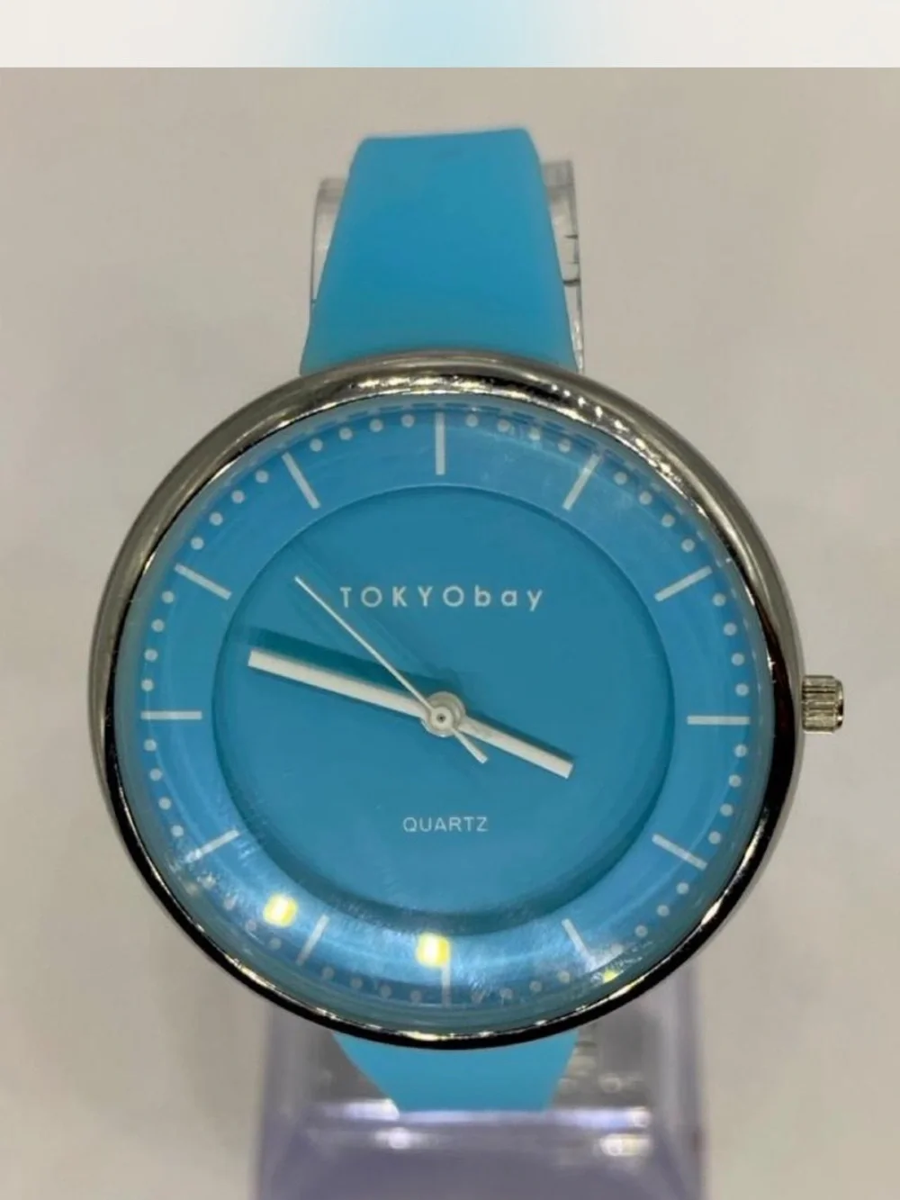 TOKYObay  *** Turquoise  Silicone Quartz Watch ^^^